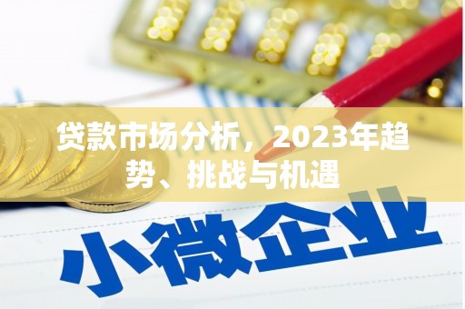 资溪贷款市场分析，2023年趋势、挑战与机遇