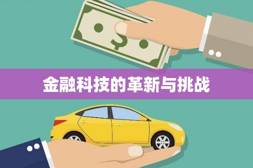 资溪金融科技的革新与挑战