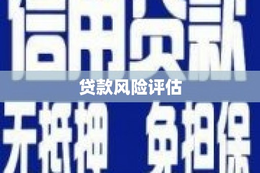 资溪贷款风险评估