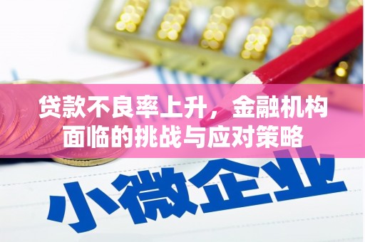 资溪贷款不良率上升，金融机构面临的挑战与应对策略