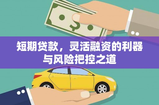 资溪短期贷款，灵活融资的利器与风险把控之道
