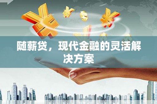 资溪随薪贷，现代金融的灵活解决方案