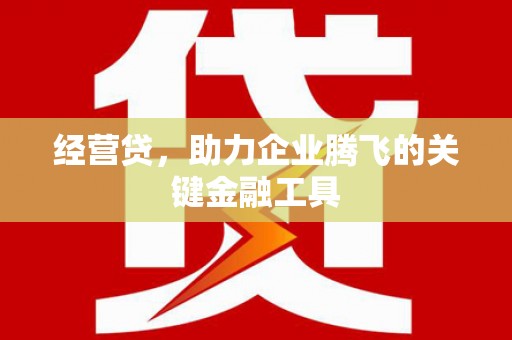 资溪经营贷，助力企业腾飞的关键金融工具