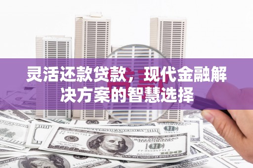 资溪灵活还款贷款，现代金融解决方案的智慧选择