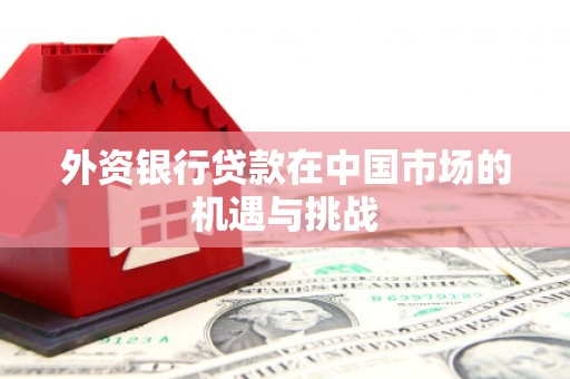 资溪外资银行贷款在中国市场的机遇与挑战