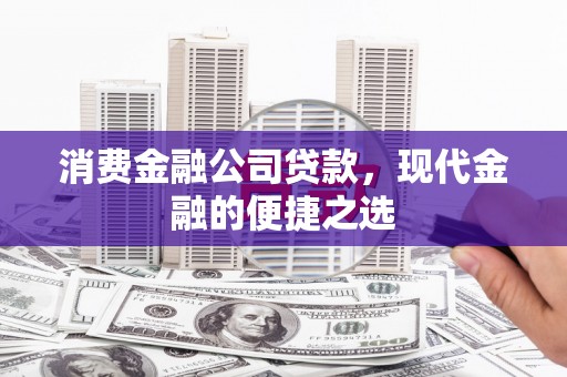 资溪消费金融公司贷款，现代金融的便捷之选