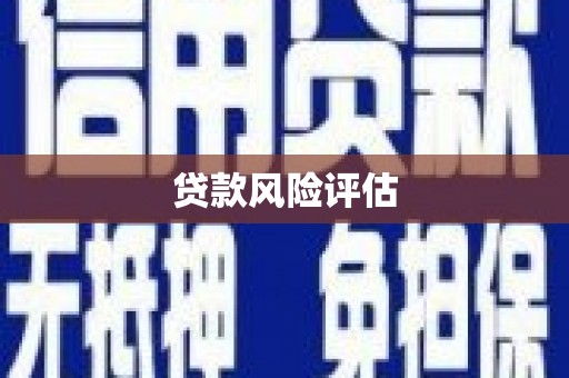 资溪贷款风险评估
