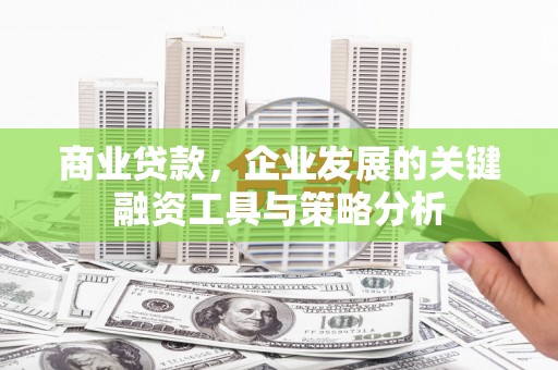 资溪商业贷款，企业发展的关键融资工具与策略分析