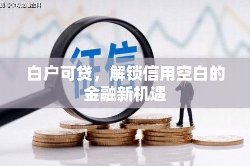 资溪白户可贷，解锁信用空白的金融新机遇