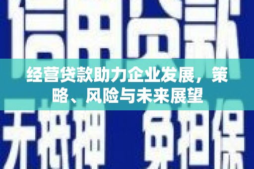 资溪经营贷款助力企业发展，策略、风险与未来展望