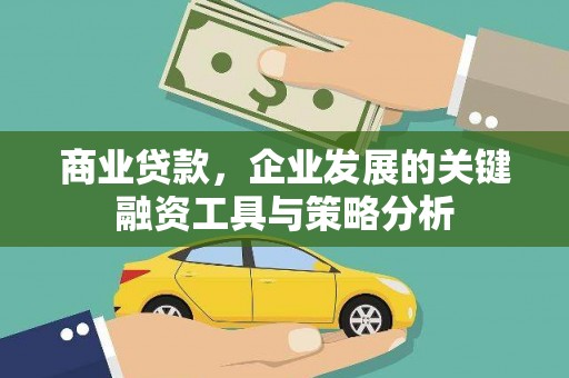资溪商业贷款，企业发展的关键融资工具与策略分析