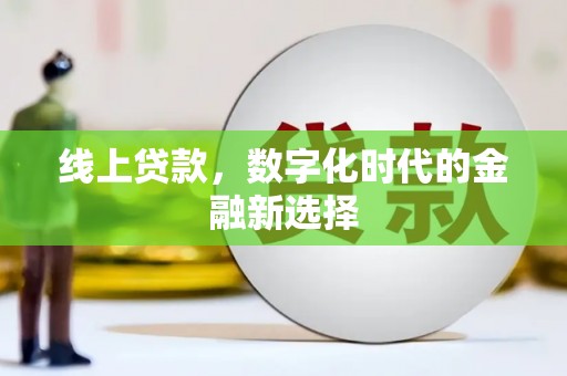 资溪线上贷款，数字化时代的金融新选择