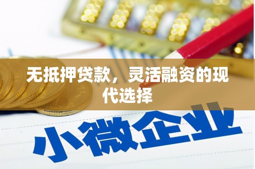 资溪无抵押贷款，灵活融资的现代选择