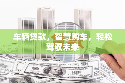 资溪车辆贷款，智慧购车，轻松驾驭未来