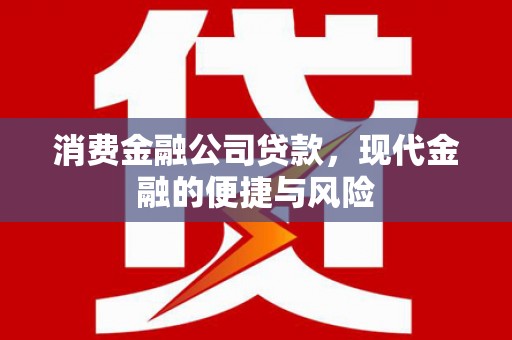 资溪消费金融公司贷款，现代金融的便捷与风险