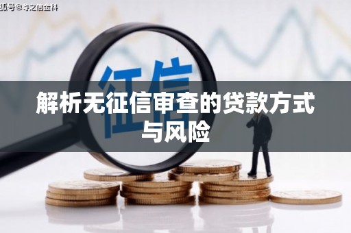 资溪解析无征信审查的贷款方式与风险