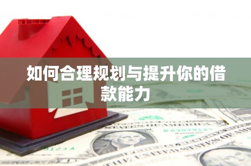 资溪如何合理规划与提升你的借款能力