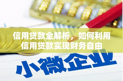 资溪信用贷款全解析，如何利用信用贷款实现财务自由